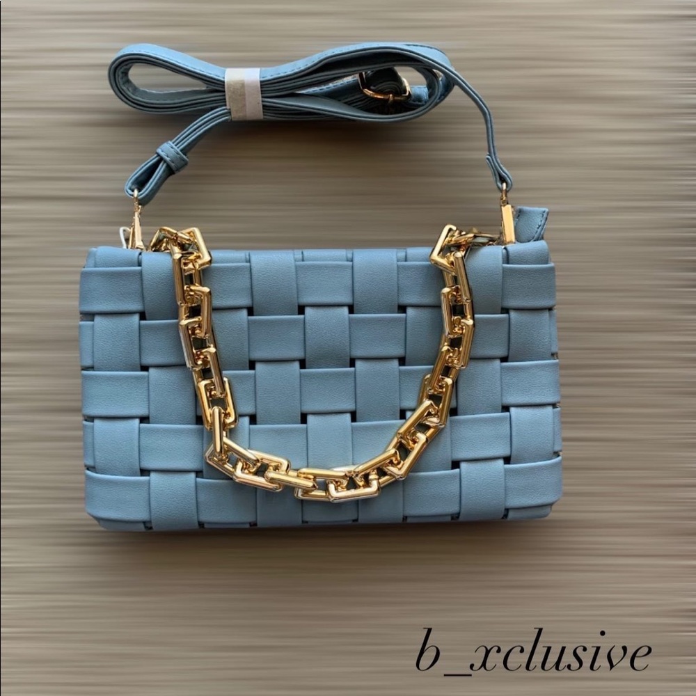 Blue crossbody/handbag
